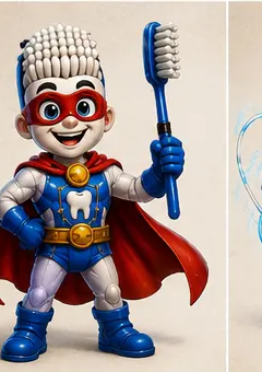 Capitan Spazzolino, Il Difensore del Sorriso